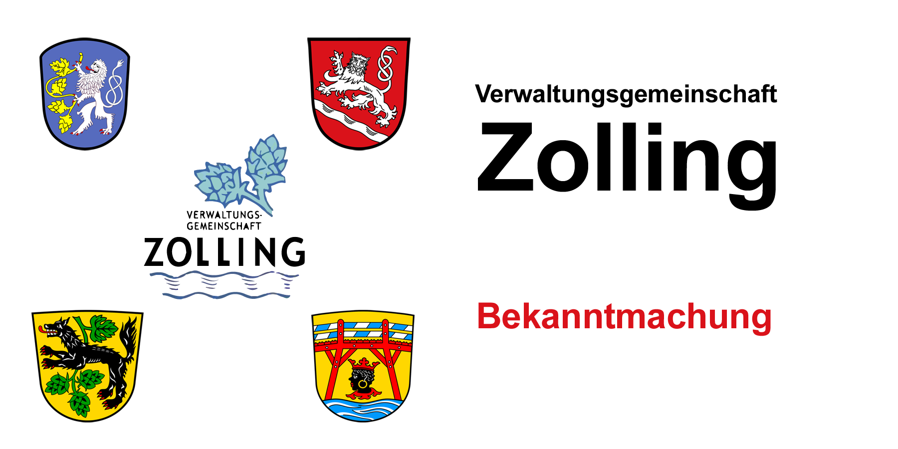 Logo VG - Bekanntmachung