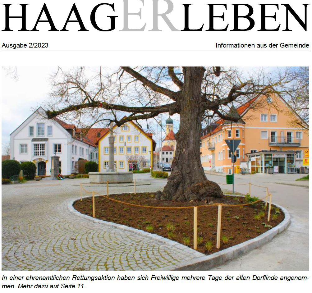 Bürgerbrief Haager Leben Ausgabe 02/2023