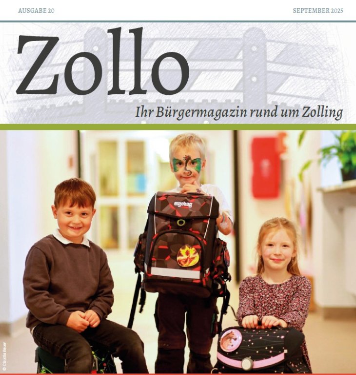 Zollo Titelbild Ausgabe 20 September 2025