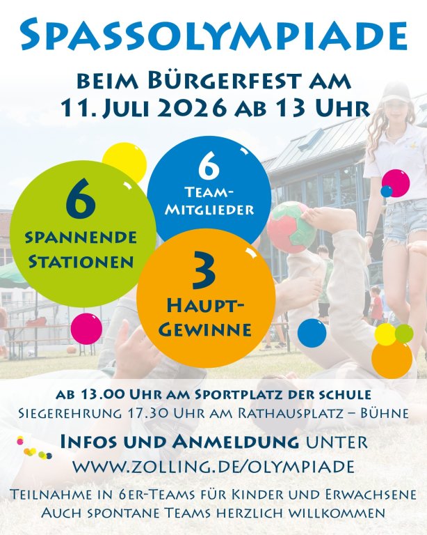 Spaßolympiade 2026