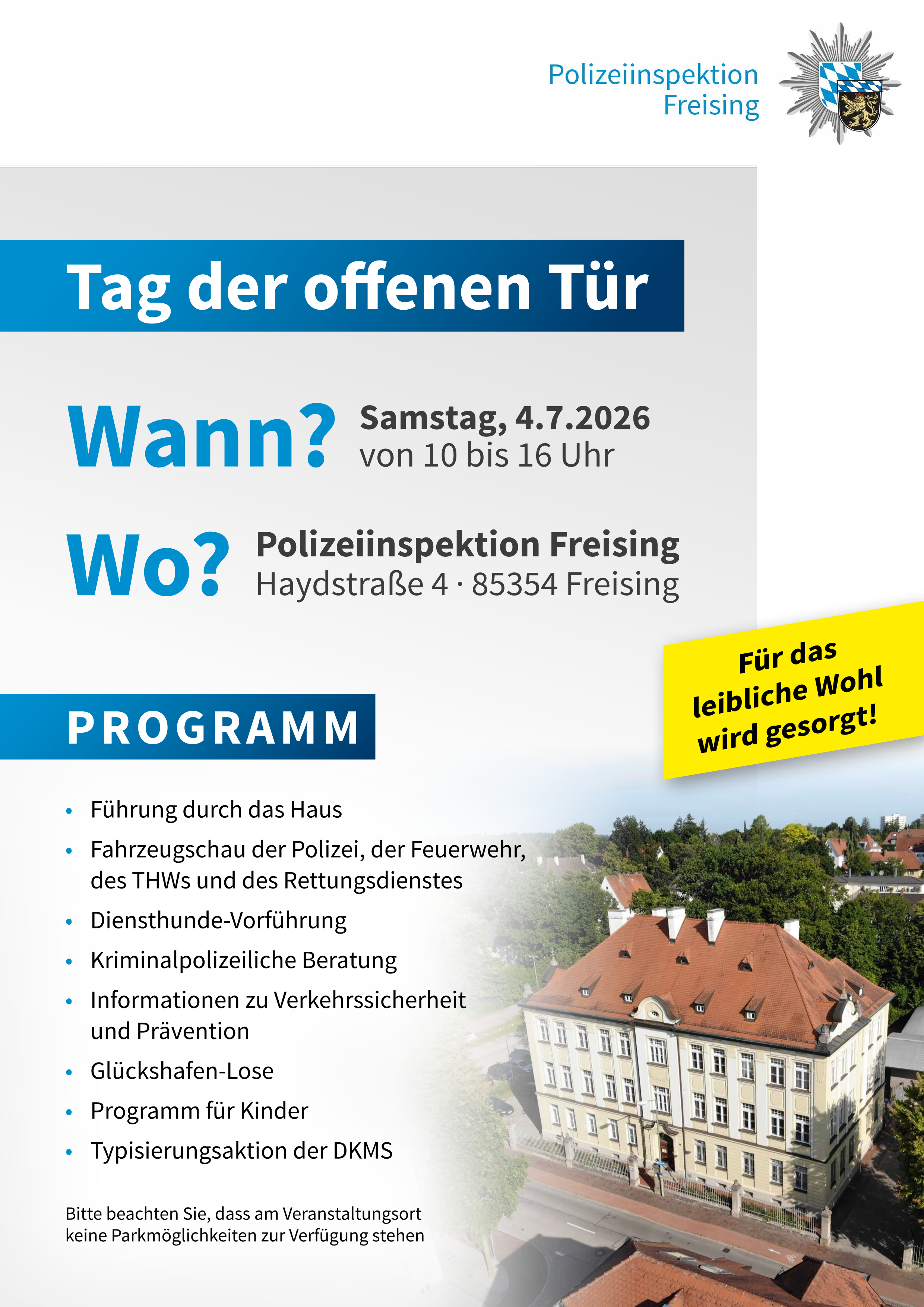 Einladung der Polizeiinspektion